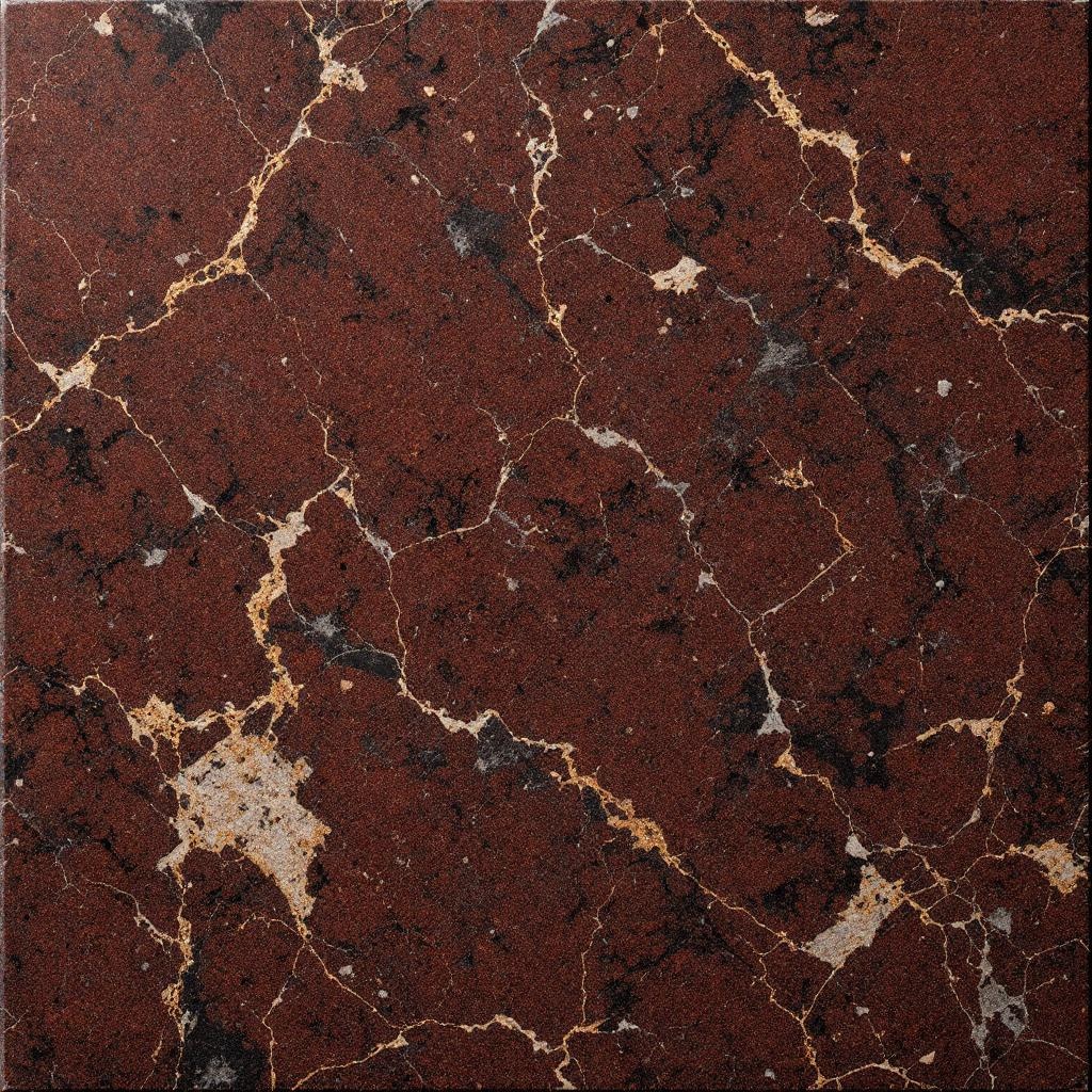 Sienna Bordeaux granite slab